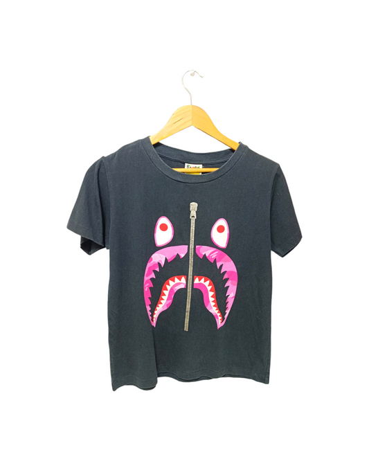 T-SHIRT BAPE SHARK ROSE (S)