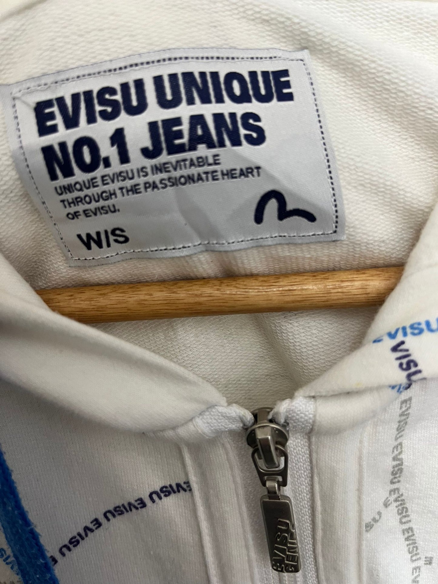 VESTE ZIP EVISU (S)