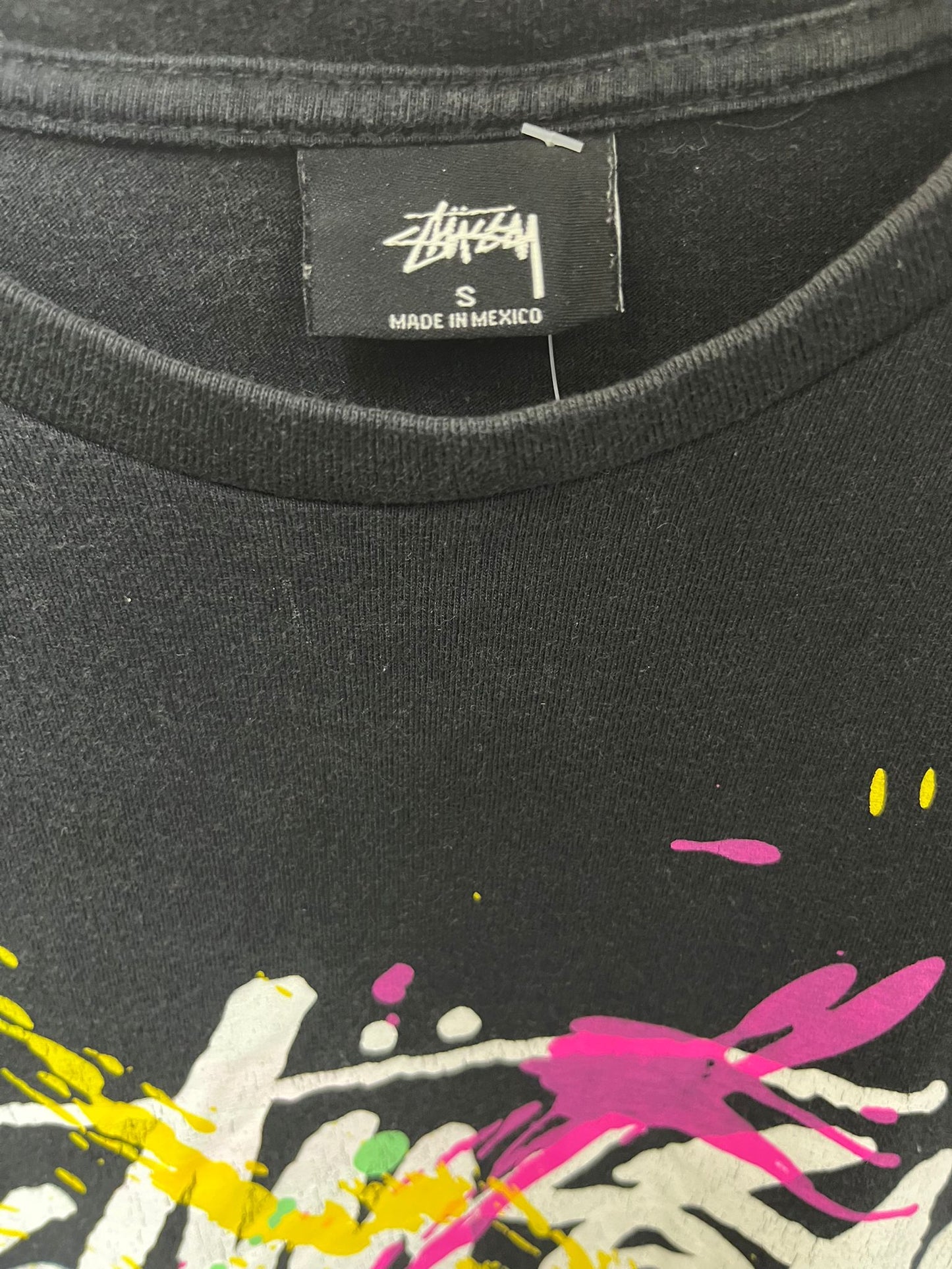 T-SHIRT STUSSY PAINT WORLD TOUR (S)