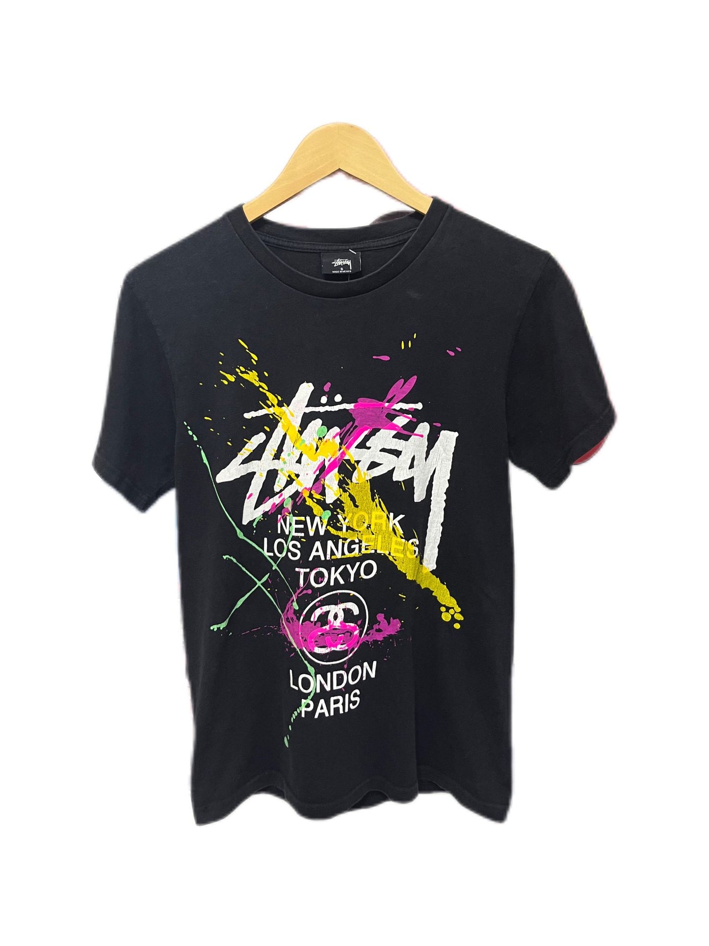 T-SHIRT STUSSY PAINT WORLD TOUR (S)