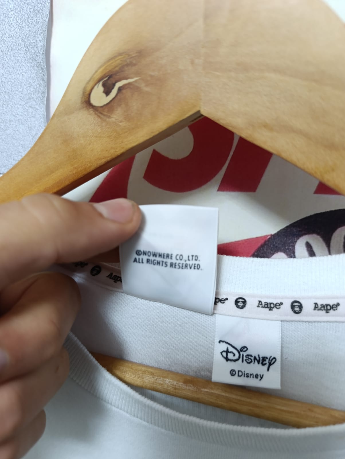 RARE T-SHIRT BAPE x Disney (S)